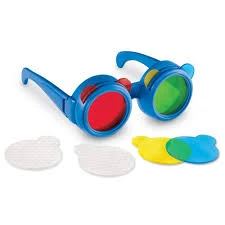 Primary Science Color Mixing Glasses for Early Science Education