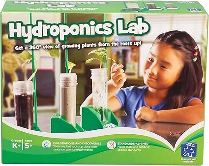 Hydroponics Demonstration Lab for Hands-On Science Learning