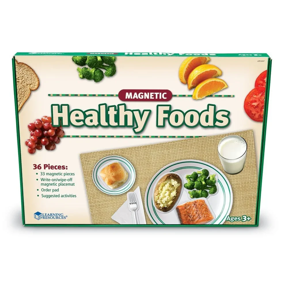 Front of Class Magnetic Healthy Foods for Interactive Learning