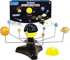 Interactive Motorized Solar System for Kids’ Science Projects