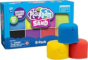 Playfoam Sand for Sensory Play and Early Learning (8-Pack)