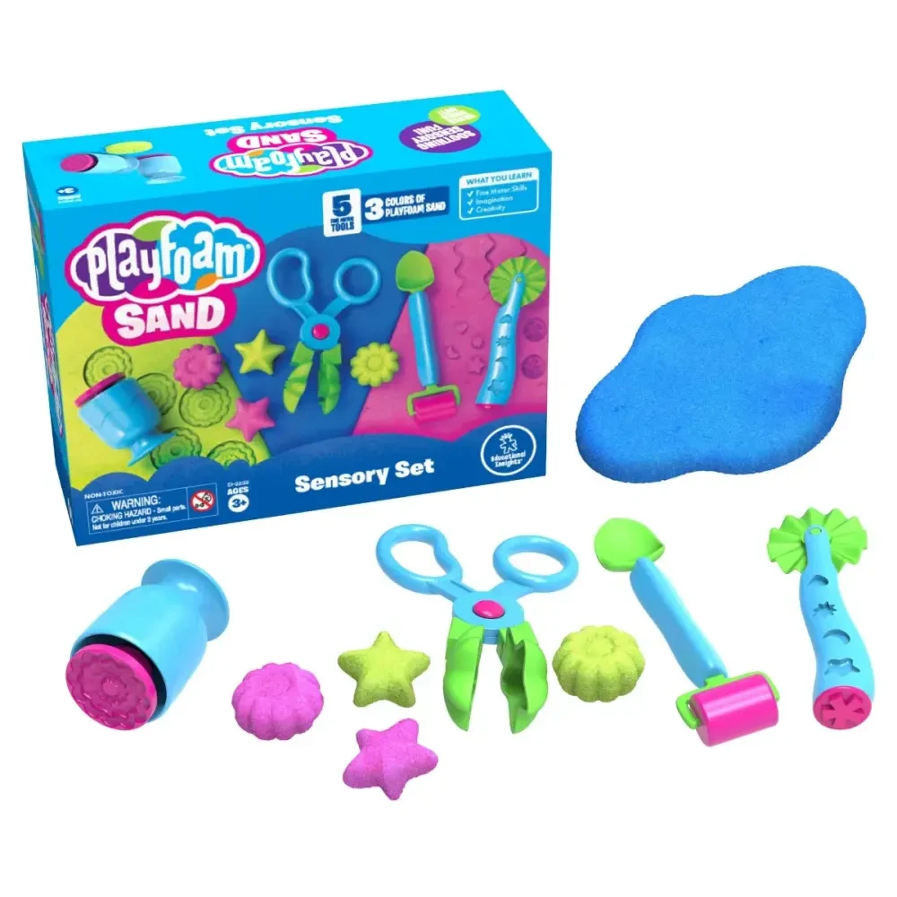 Playfoam Sand Sensory Set for Creative Play and Learning