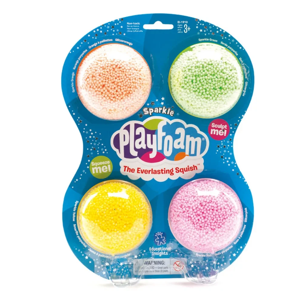 Playfoam Sparkle Starter Pack for Mess-Free, Creative Play