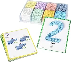 Playfoam Shape & Learn Numbers Set for Kids’ Educational Math