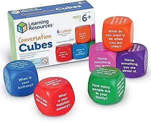 Conversation Cubes for Interactive Play and Social Skill Building