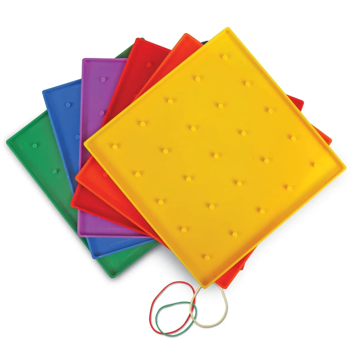 5 x 5 Pin Geoboards (Set of 10)