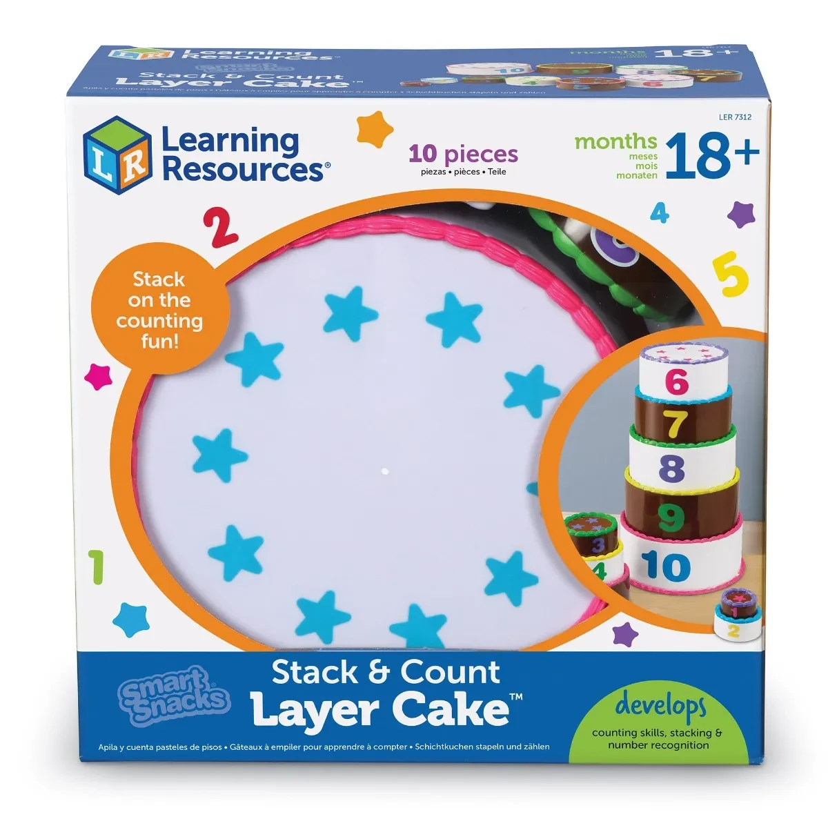 Smart Snacks® Stack & Count Layer Cake