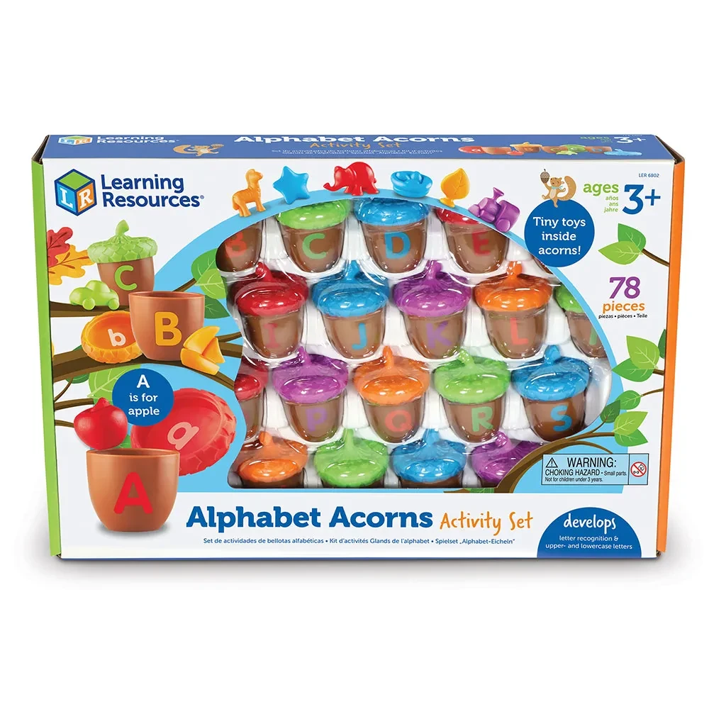 Alphabet Acorns Activity Set