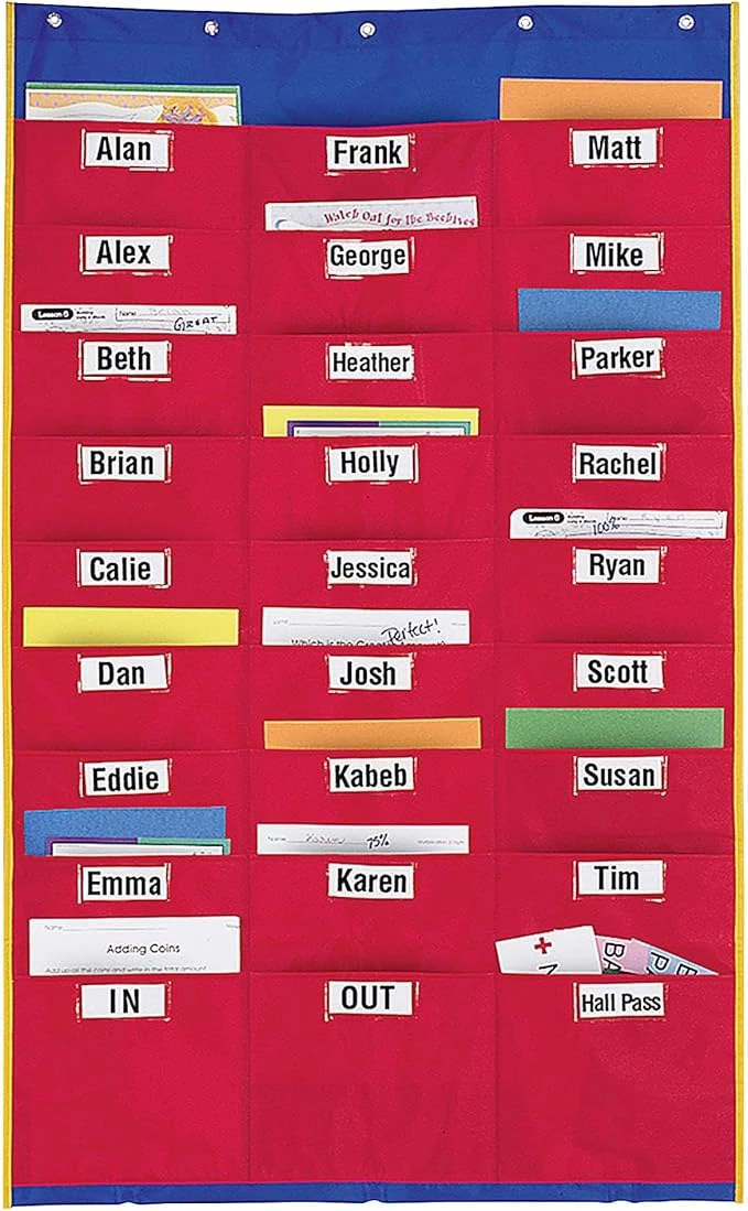 Organisation Station Pocket Chart for Organizing Tasks