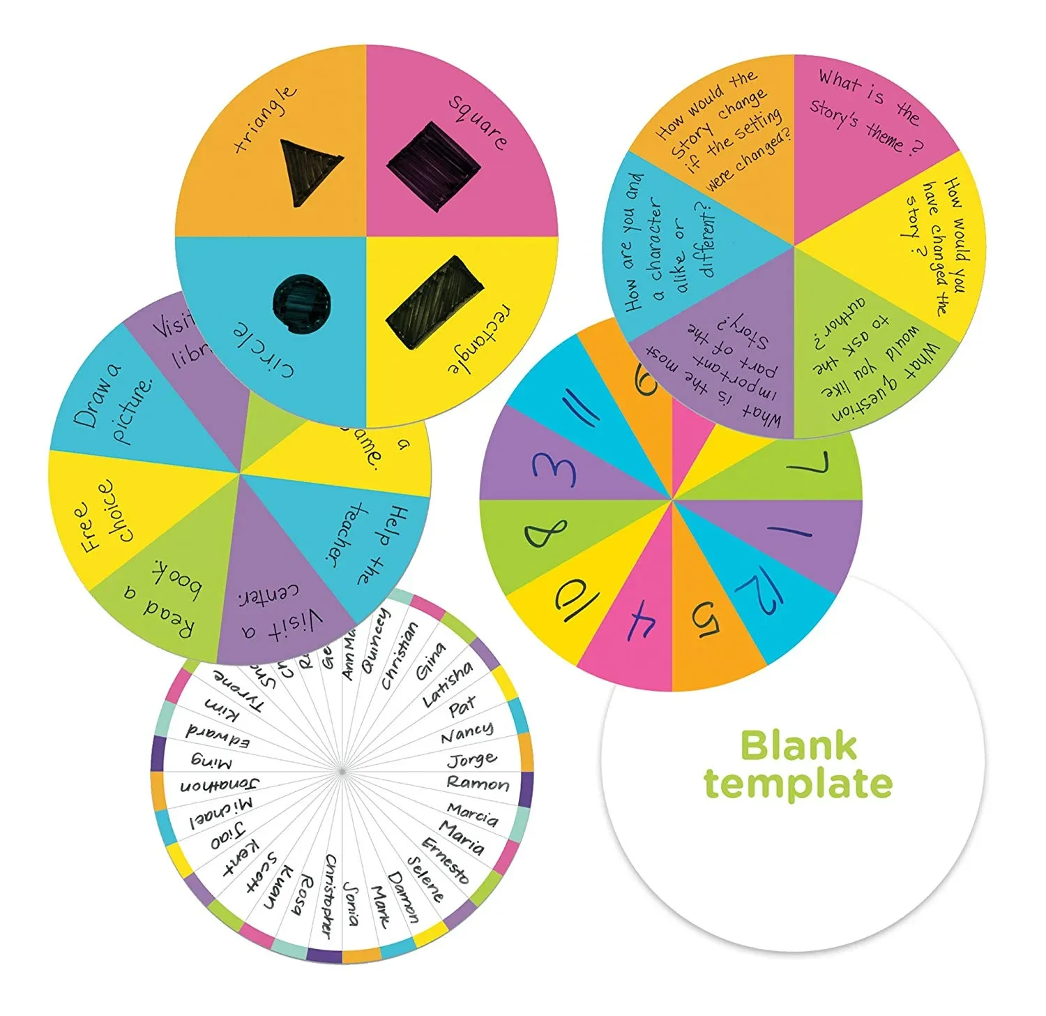 Large Magnetic Spinner for Teachers and Educators