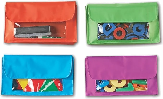 Magnetic Storage Pockets for Classroom and Office Organization