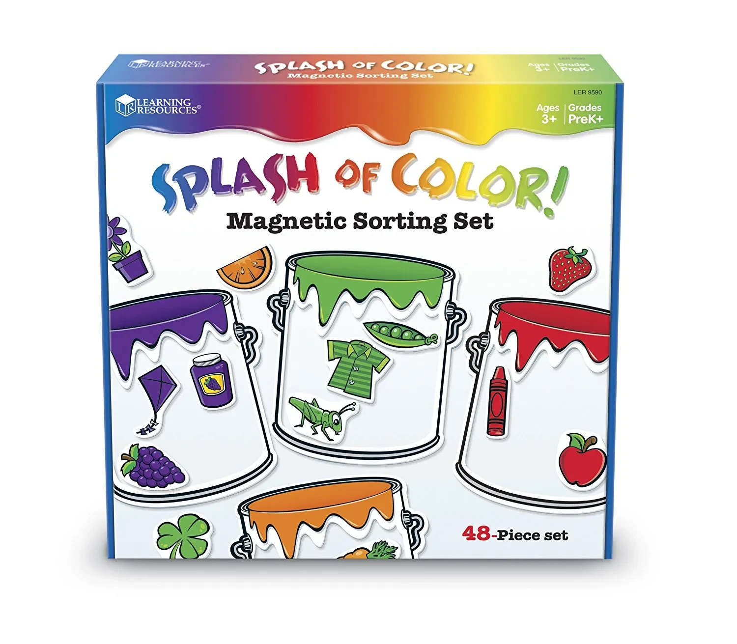 Magnetic Paint Can Colour Sorting Display Set