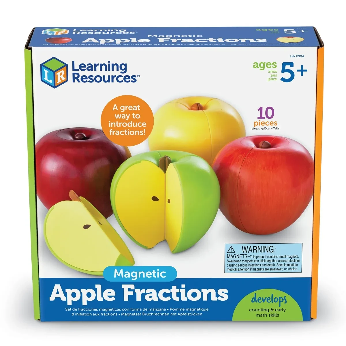 Magnetic Apple Fractions