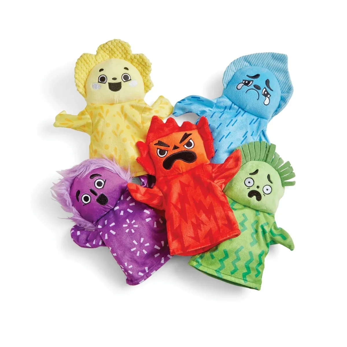 Feelings Family Hand Puppets for Social-Emotional Learning Activities