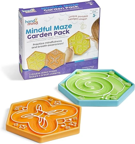 Mindful Maze Garden Pack Fun Tool for Relaxation and Focus for Kids