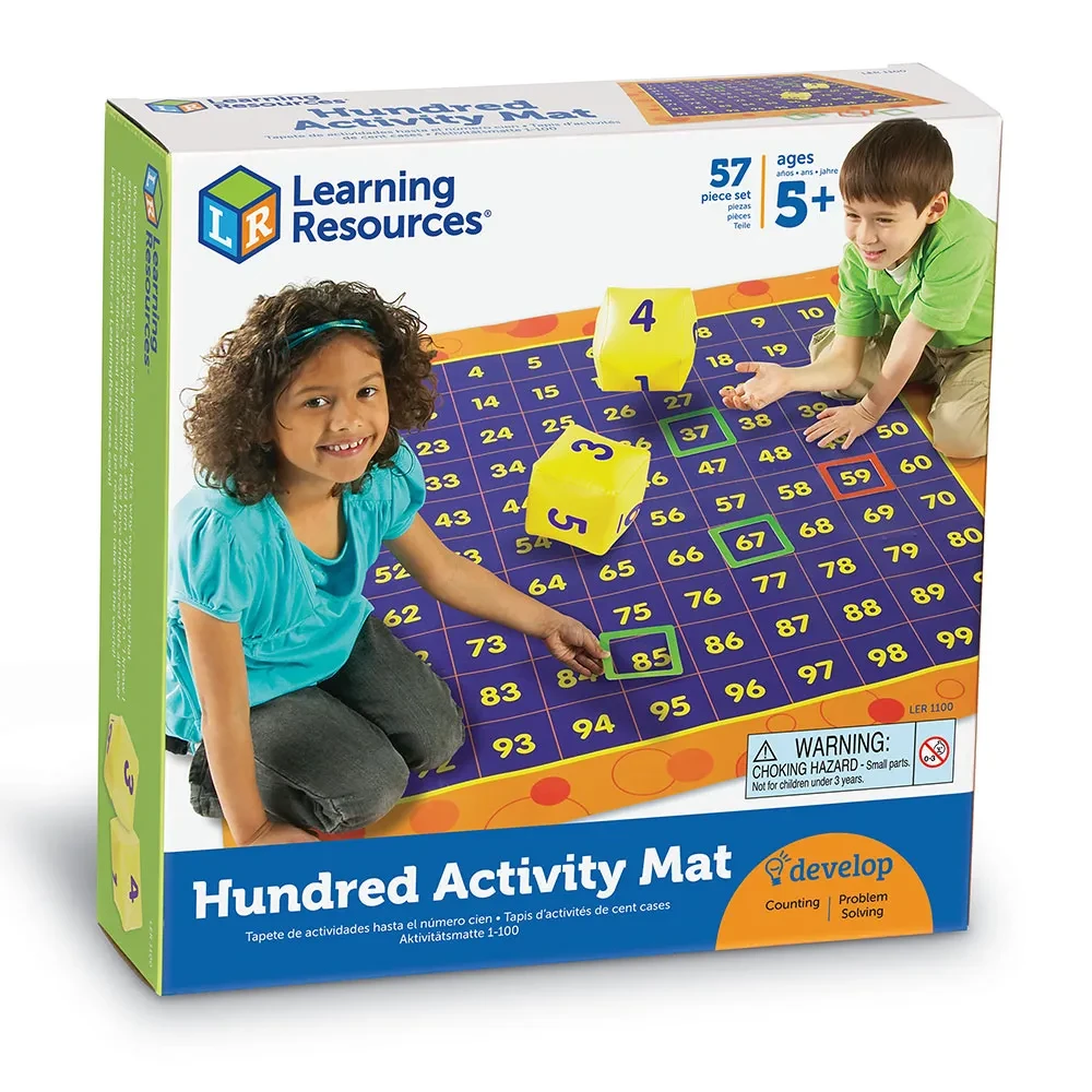 Hip Hoppin' Hundred Mat™ Hundreds Activity Mat