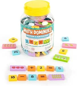 Math Dominoes Addition and Subtraction for Kids