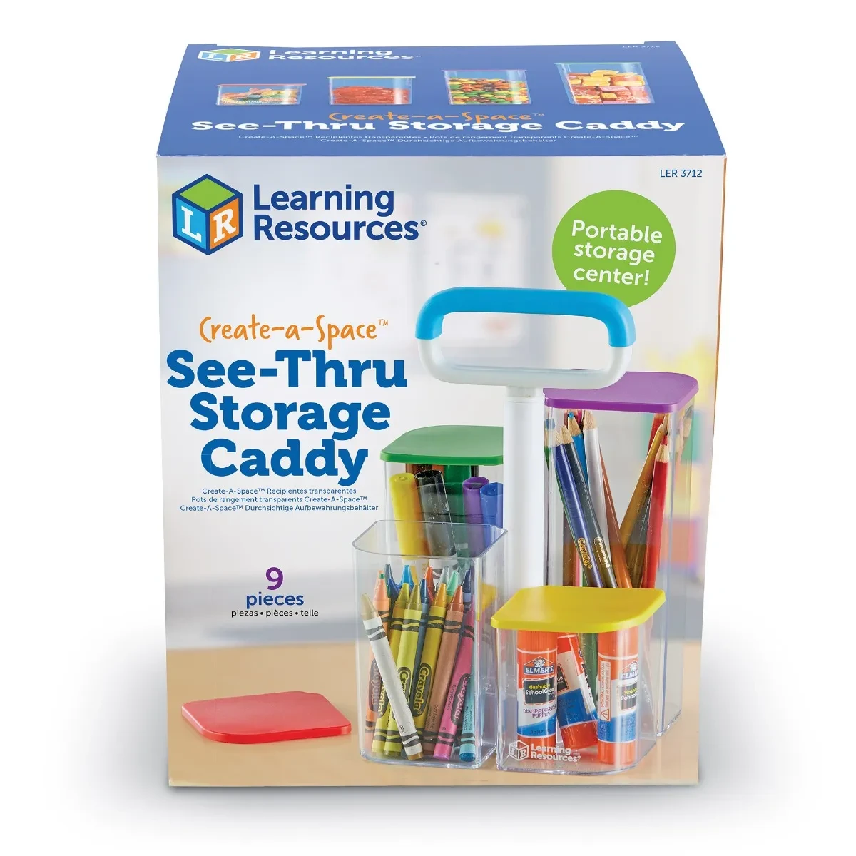 Create-A-Space™ See-Thru Storage Caddy