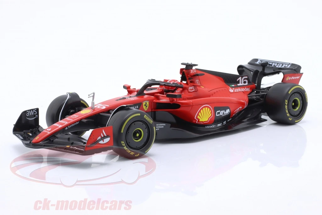 Ferrari SF-23 Charles Leclerc 1:18 Deluxe Racing Model