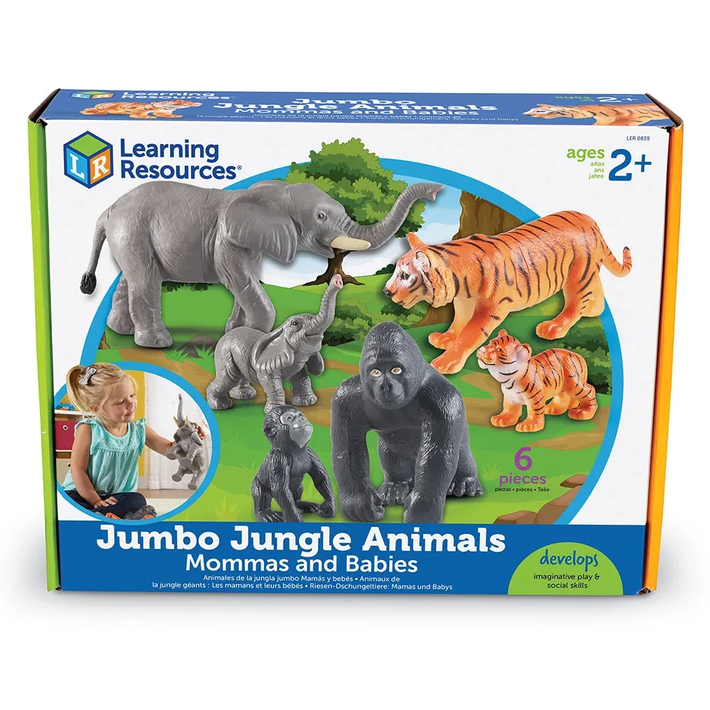 Jumbo Jungle Animals - Mommas and Babies