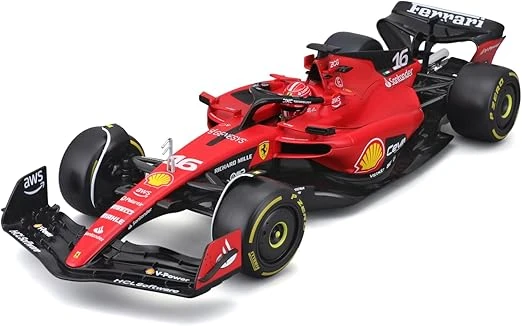 Ferrari 2023 F1 Racing Car – 1:18 Scale Collectible Model with Helmet