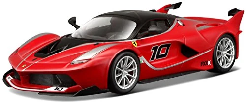 1:24 Ferrari FXX K Red and White Racing Car Diecast Model