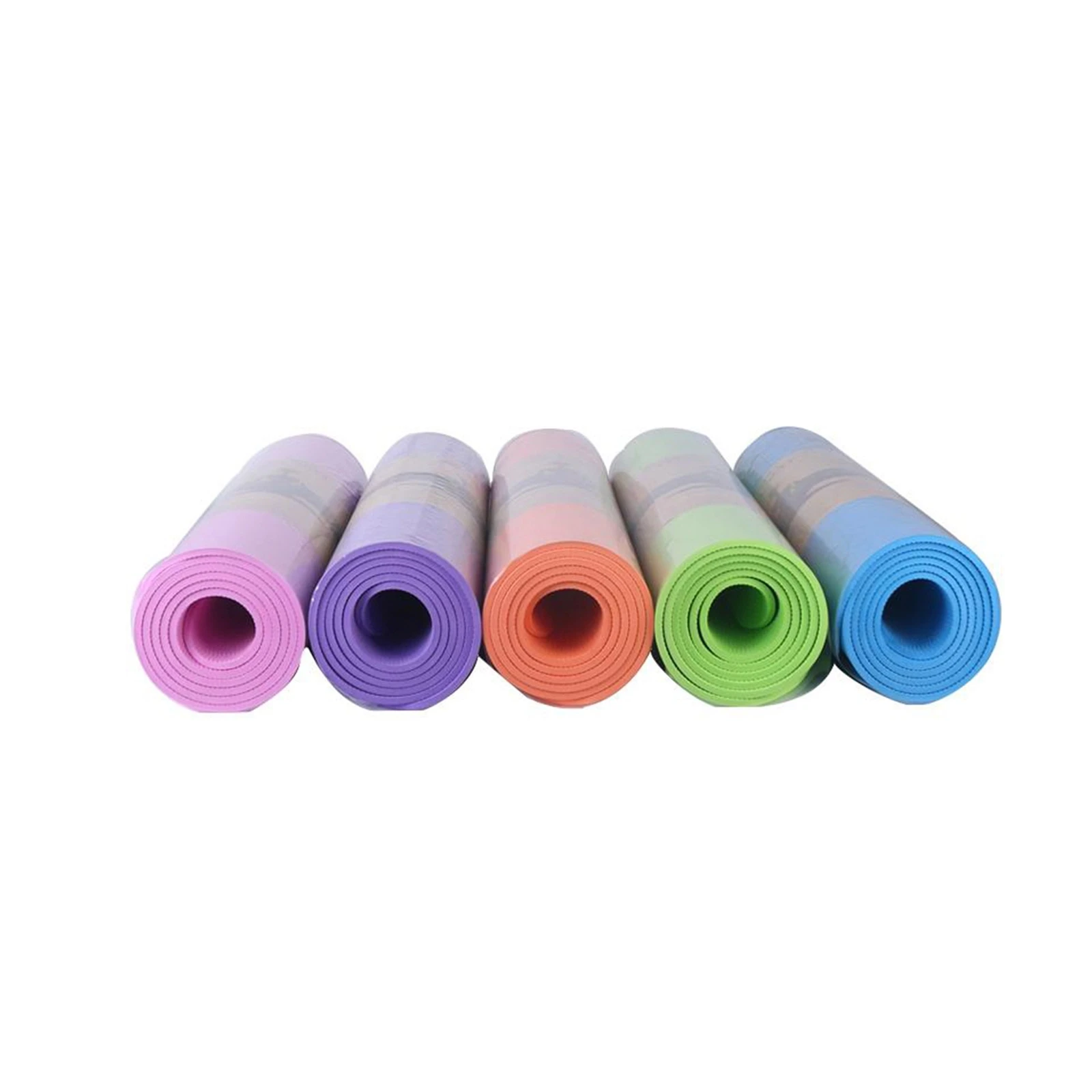 LEISURE EVA ECO FRIENDY YOGA MAT 4MM ASSTD