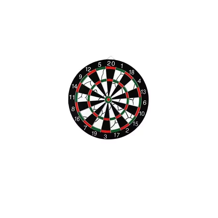 LEISURE DARTBOARD 12INCH 6 DARTS