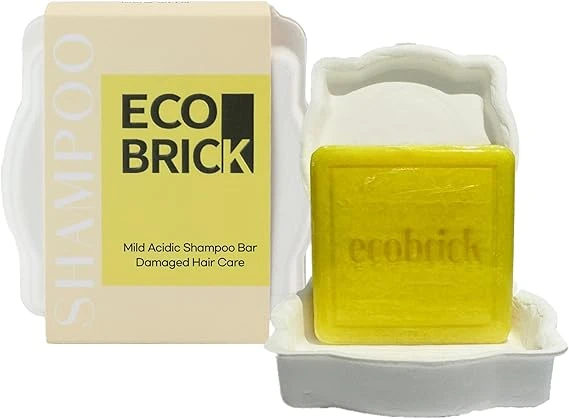 ECOBRICK Mild Acidic Shampoo Bar - Damaged Hair Care