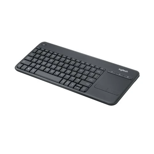 Logitech K400 Plus Wireless Touch Keyboard Arabic/English – Compact, Media-Friendly – 920-007153