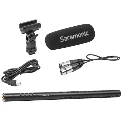 Saramonic SR-TM7 Super cardioid Broadcast XLR Shotgun Condenser Microphone
