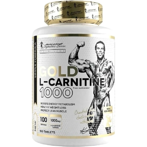 Kevin Levrone, Gold L-Carnitine, 1000 – 100 Tablets