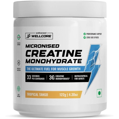 Wellcore, Micronised Creatine Monohydrate, Tropical Tango Flavor, 33 Servings