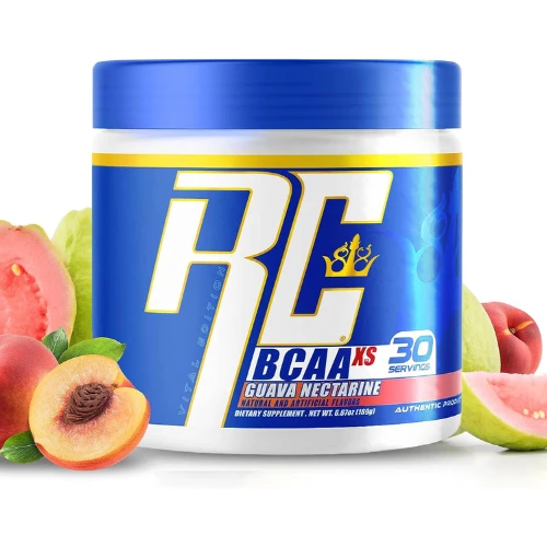 Ronnie Coleman, BCAA XS Post Workout Powder, Guava Nectarine, 30 Servings