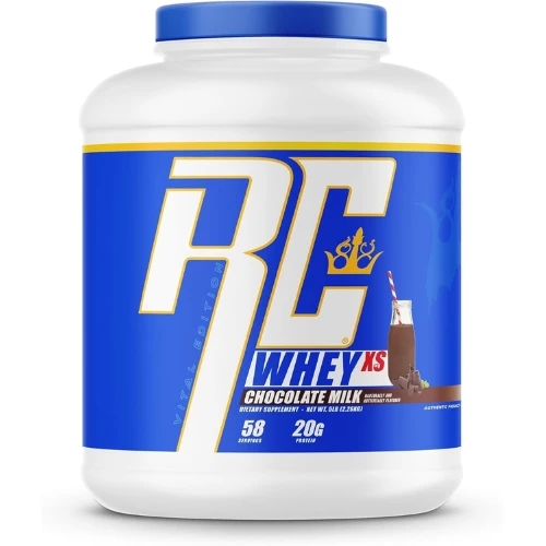 Ronnie Coleman, Whey XS Protein Powder Pre Workout, Milk Chocolate, 2.32kg