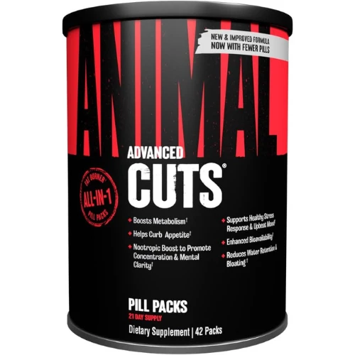Animal Cuts, Fat Burner Supplement, Raspberry Ketones – 42 Count