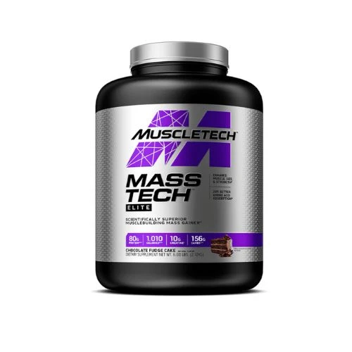 Muscletech Mass Tech Elite Chocolate Fudge Cake 6lbs