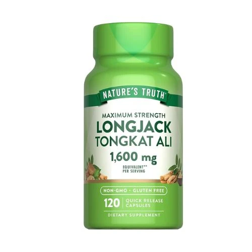 Nature's Truth Longjack Tongkat Ali | 1600mg | 120 Capsules
