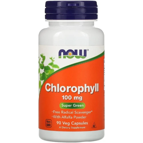 Now, Foods Chlorophyll, 90 Veg Capsules