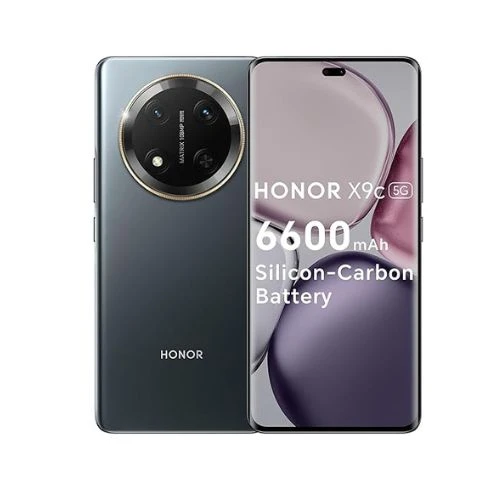 Honor X9c 5G Smartphone, 12GB RAM, 256GB Storage, Titanium Black