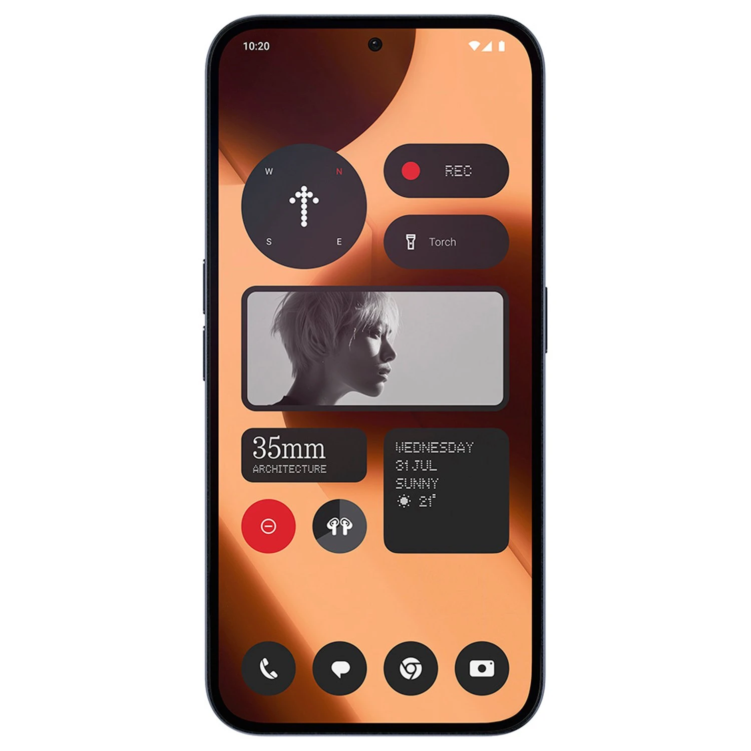 Nothing Phone (2a) – 12GB RAM + 256GB Storage, Black TRA