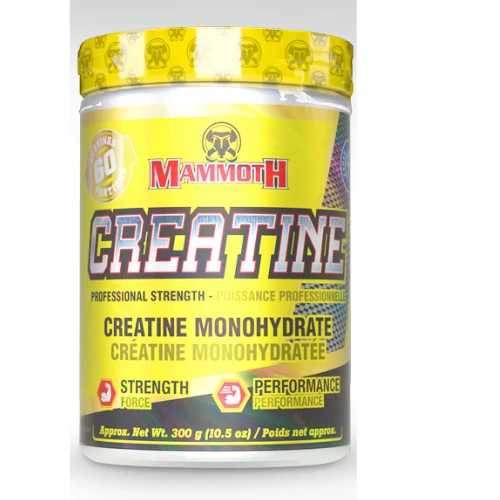 Mammoth, Creatine Monohydrate, 30 Servings,