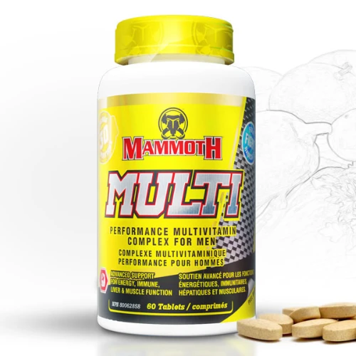 Mammoth, Performance Multivitamins , 60 Tablet,