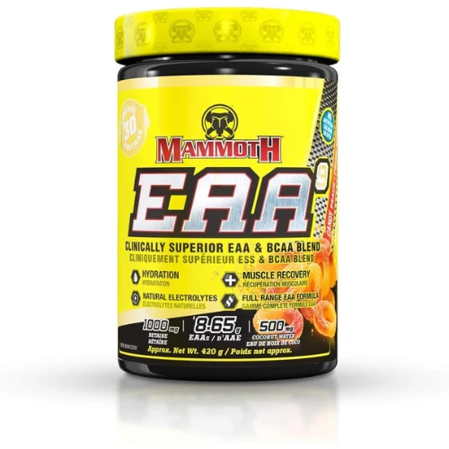 Mammoth, EAA Clinically Superior EAA & BCAA Blend, 30 Servings