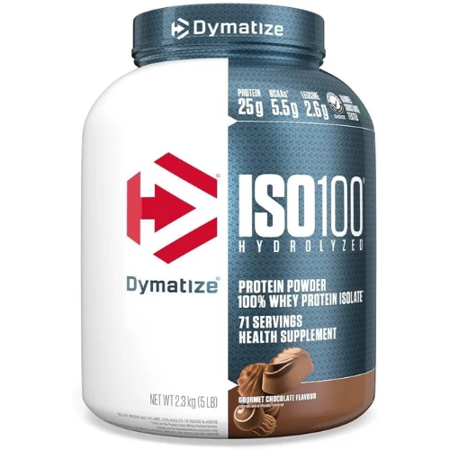 Dymatize, Hydrolyzed Protein Powder, Gourmet Chocolate, 71 Servings
