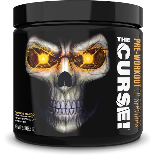JNX Sports, The Curse Pre-workout, Orange/Mango, 50 Servings