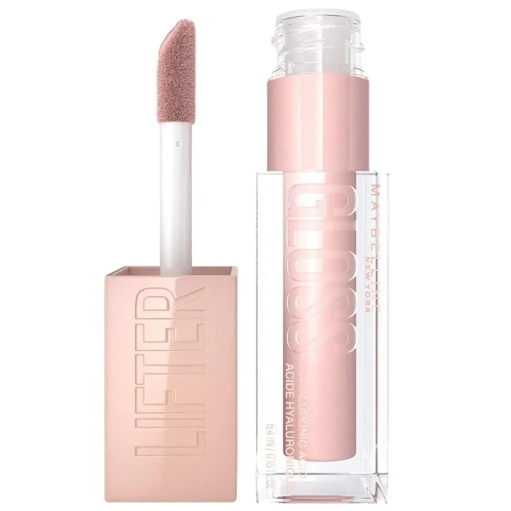 Maybelline New York Lifter Gloss Hydrating Lip Gloss with Hyaluronic Acid - 002 Ice