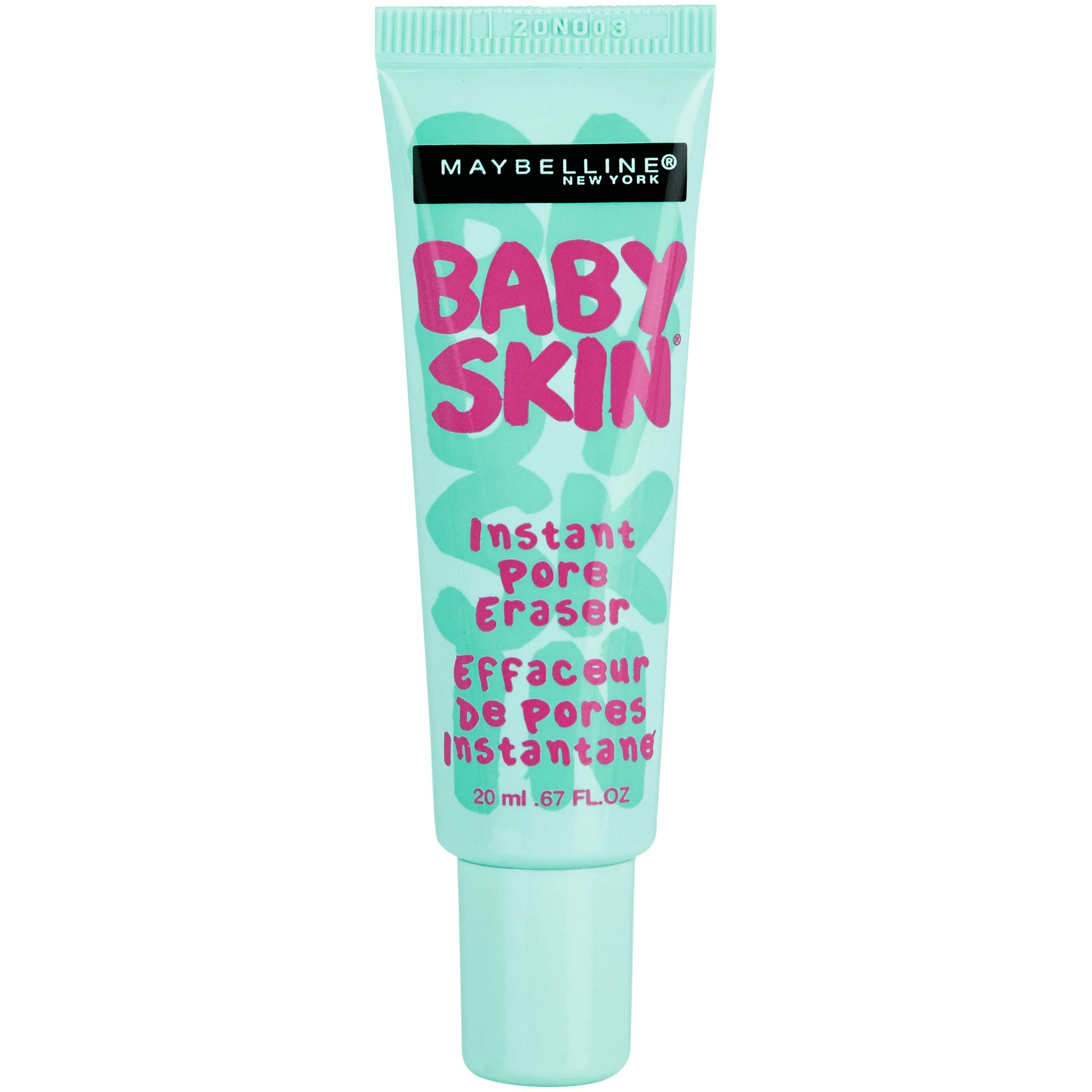 Maybelline Baby Skin Instant Pore Eraser Primer, Clear,  22ml