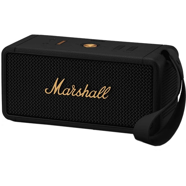 Marshall Middleton Portable Bluetooth Speaker – Black/Brass
