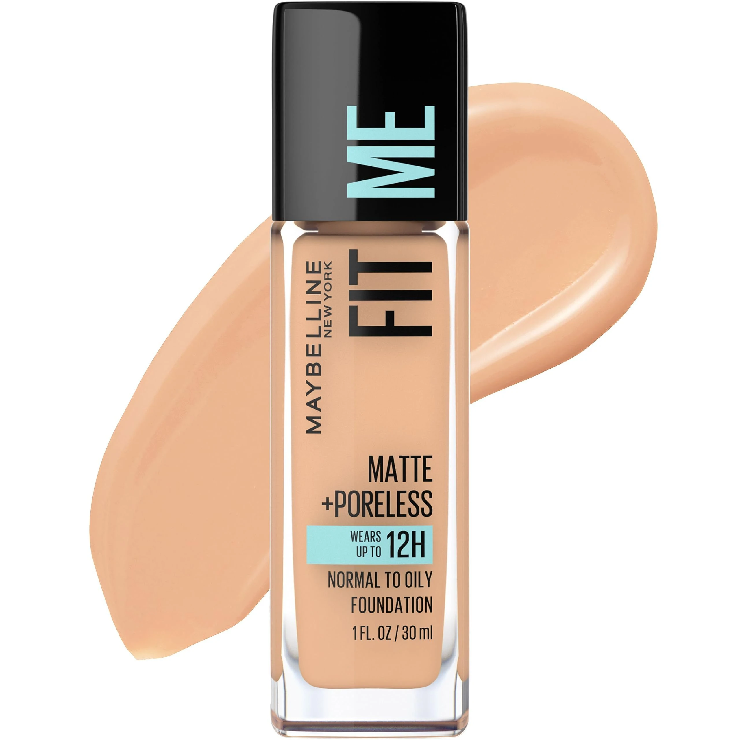 Maybelline New York Fit me Matte + Poreless Glass Foundation-130 Buff Beige